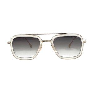 Dita Flight Sunglasses in Gold and Gray transperent